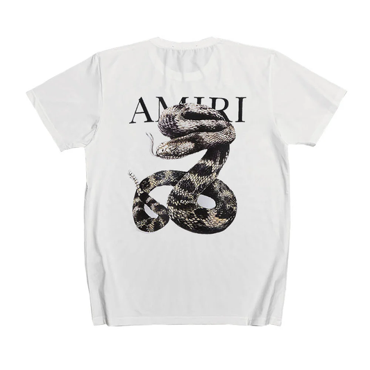 Amiri T Shirt Short Sleeve Letter Print Casual Half Sleeve T-shirt